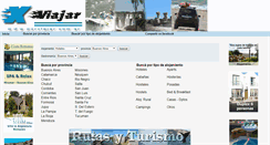 Desktop Screenshot of porviajar.com.ar